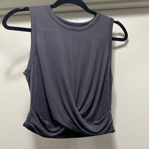 Sleeveless Gray Women's Top